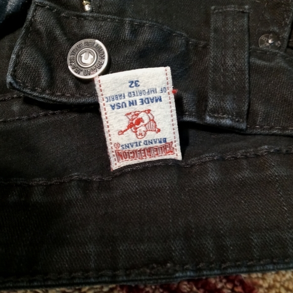 True Religion low rise black skinny - Picture 8 of 9
